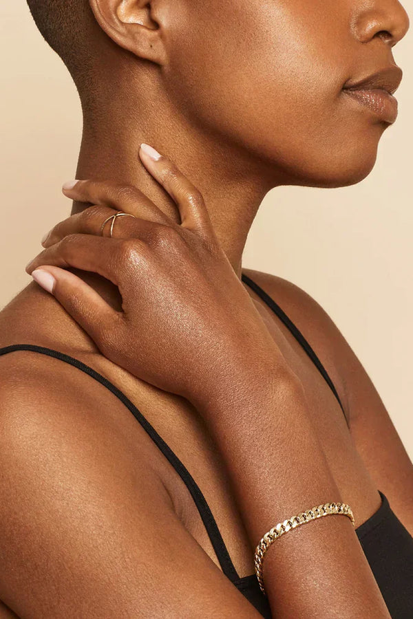 Estate kubánský náramek | zlato