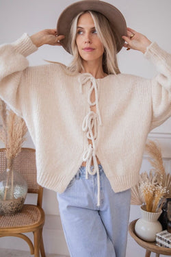 Adelie | Pletený svetr cardigan