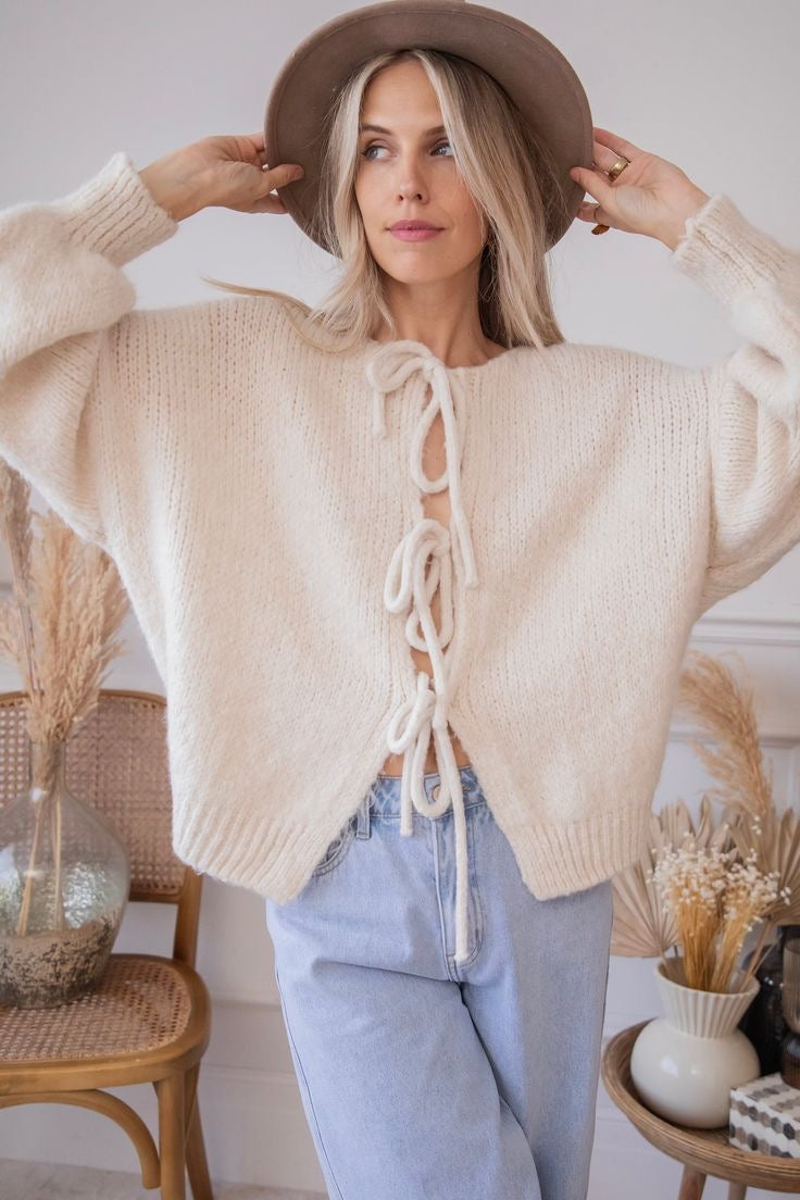 Adelie | Pletený svetr cardigan