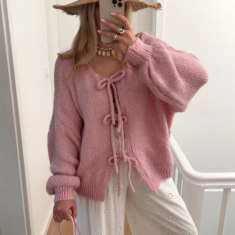 Adelie | Pletený svetr cardigan