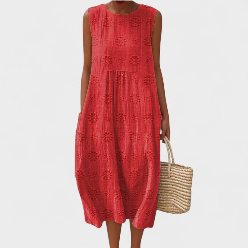 Johanna | Ležérní pohodlné midi šaty