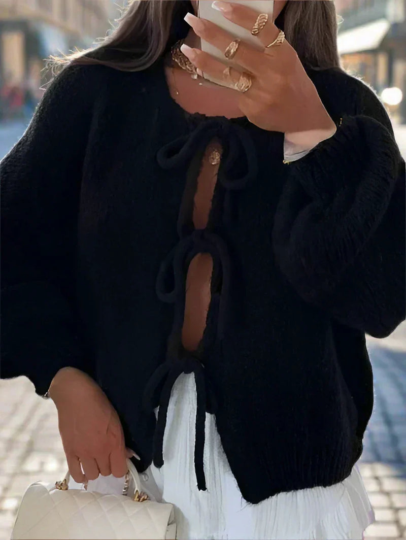 Adelie | Pletený svetr cardigan