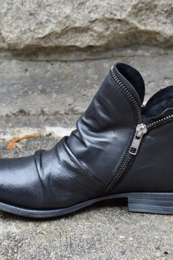 Nahla - britské stylové kotníkové boty na platformě