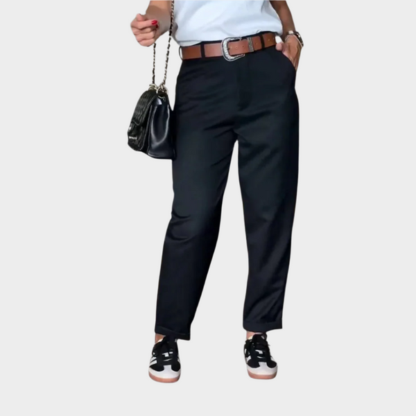 Elegantní kalhoty s švy