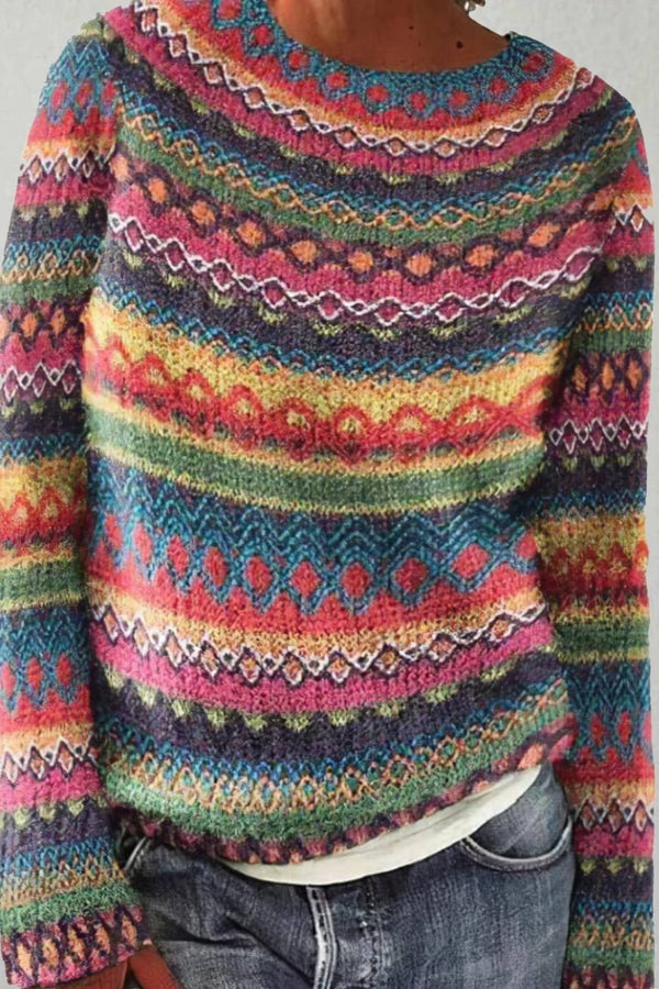 Emma™ - Pohodlný retro svetr