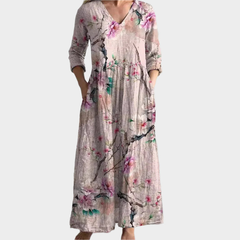 Boho šaty s vzdušným stylem