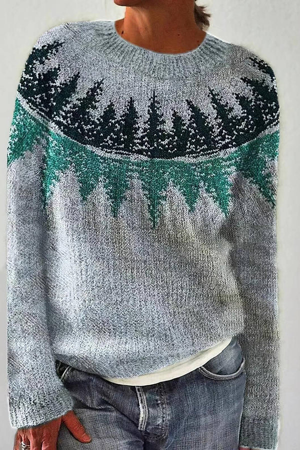 Luna™ - Pohodlný retro svetr