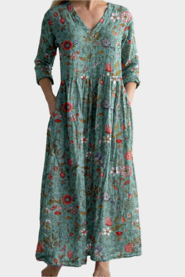 Boho šaty s vzdušným stylem