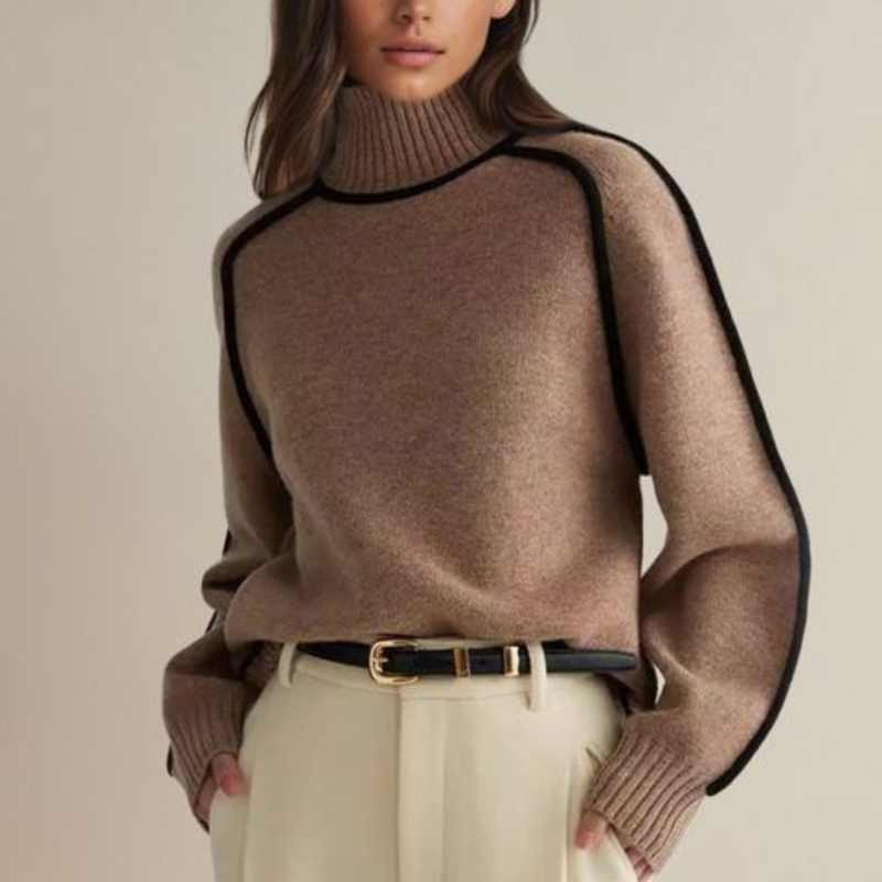 Claire - Elegantní rolákový svetr