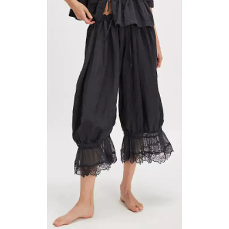 Boho krajkové kalhoty