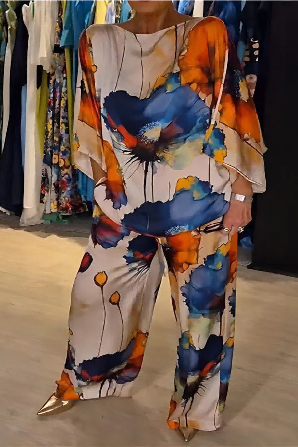 Mia | Luxusní souprava s širokými nohavicemi