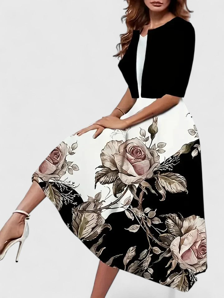Chantal | Elegantní midi šaty