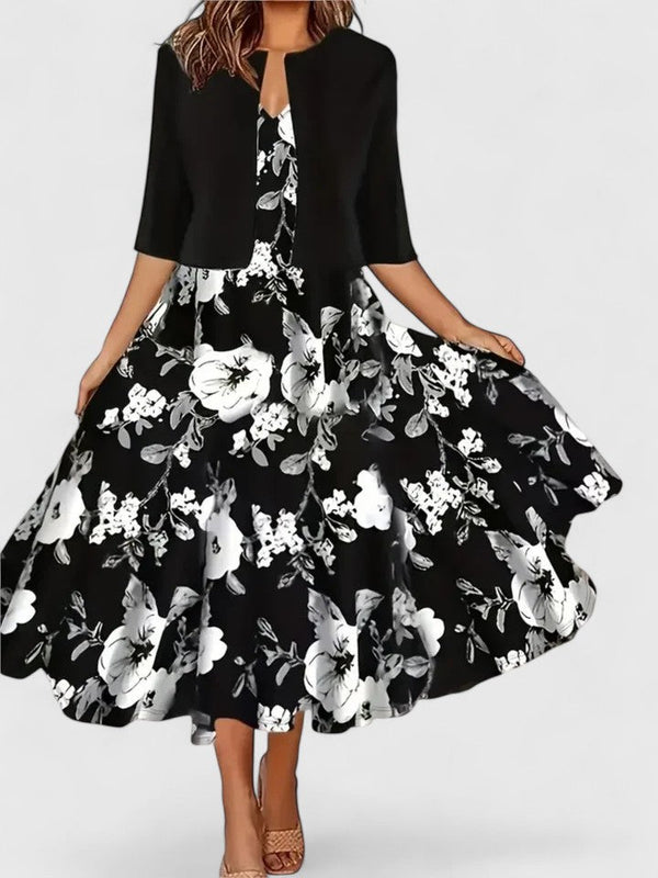Chantal | Elegantní midi šaty