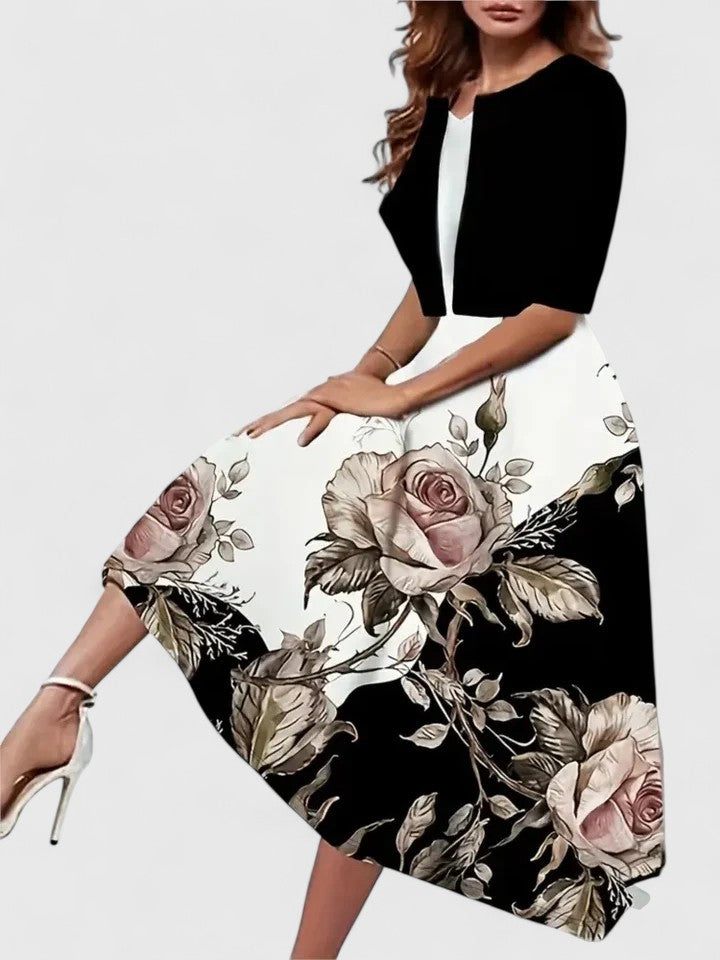 Chantal | Elegantní midi šaty