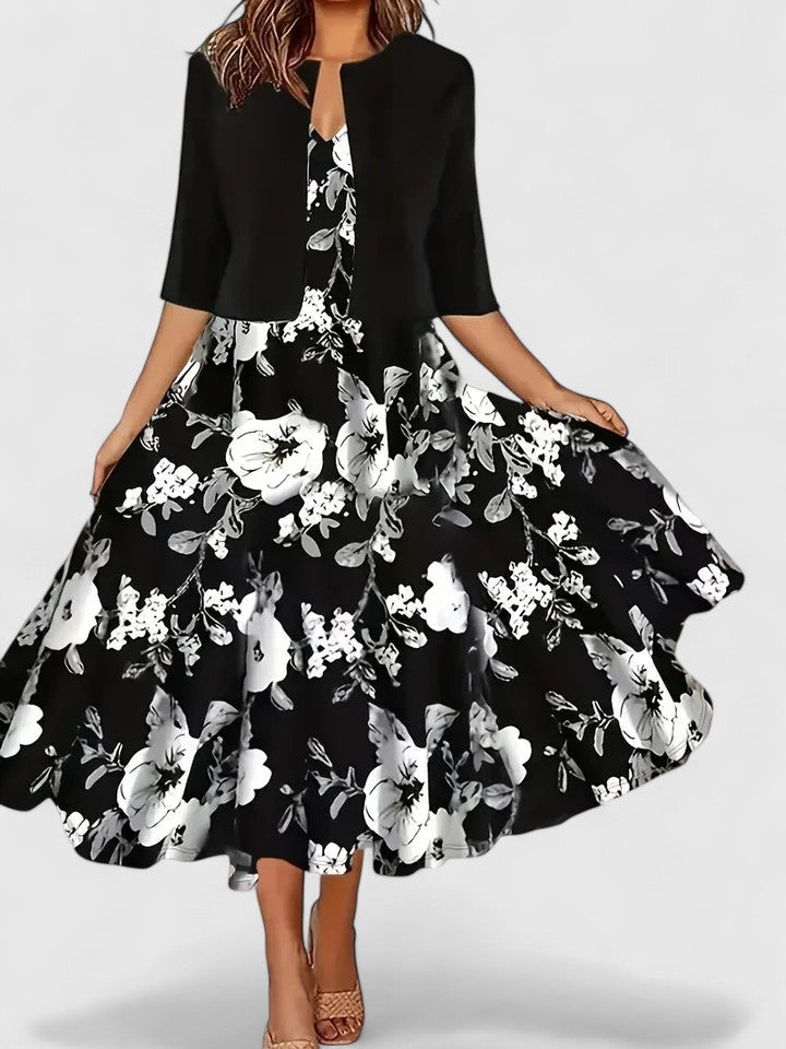 Chantal | Elegantní midi šaty