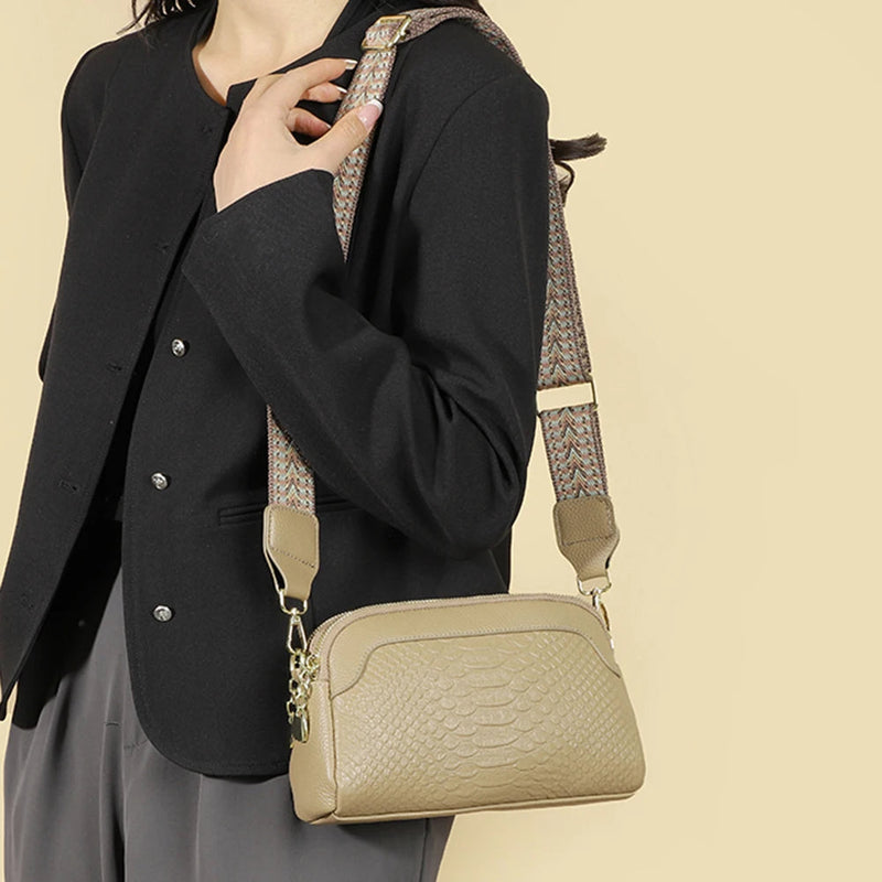 Olivia™ Elegantní Půvab | Mini kabelka přes rameno s krokodýlím vzorem