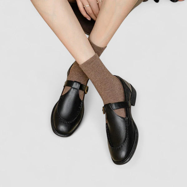 Avery™ – Ortopedické Mary Jane boty se čtvercovou špičkou