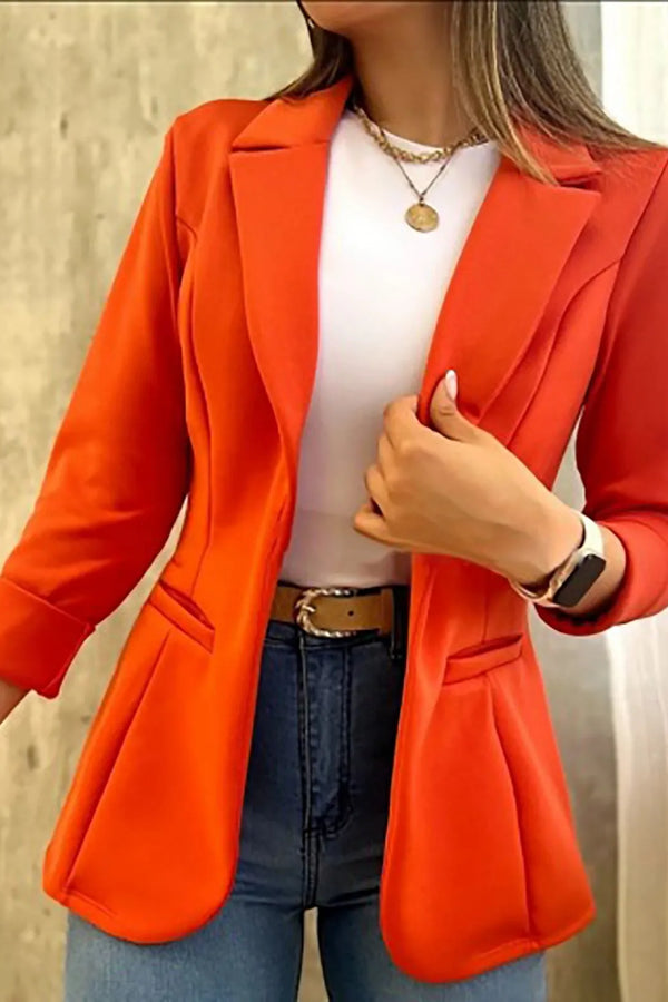 Aria™ - Minimalistický blejzr s dlouhým rukávem