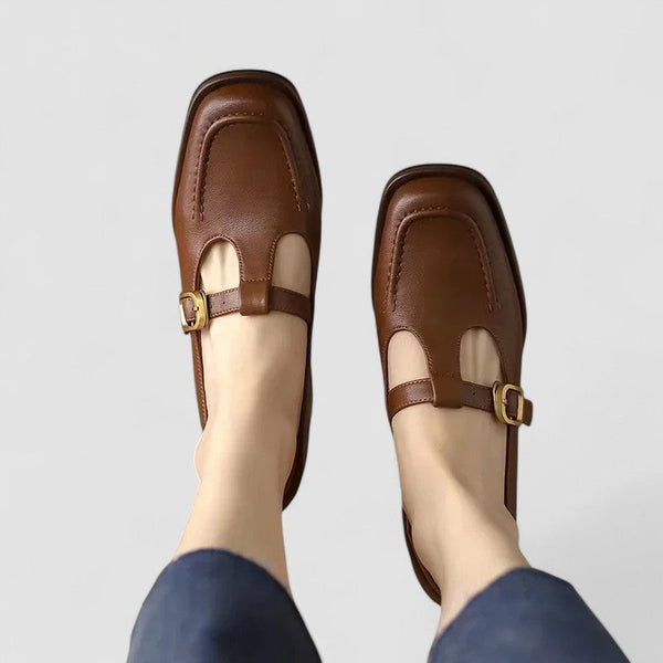 Elizabeth™ – Ortopedické Mary Jane boty s T-páskem