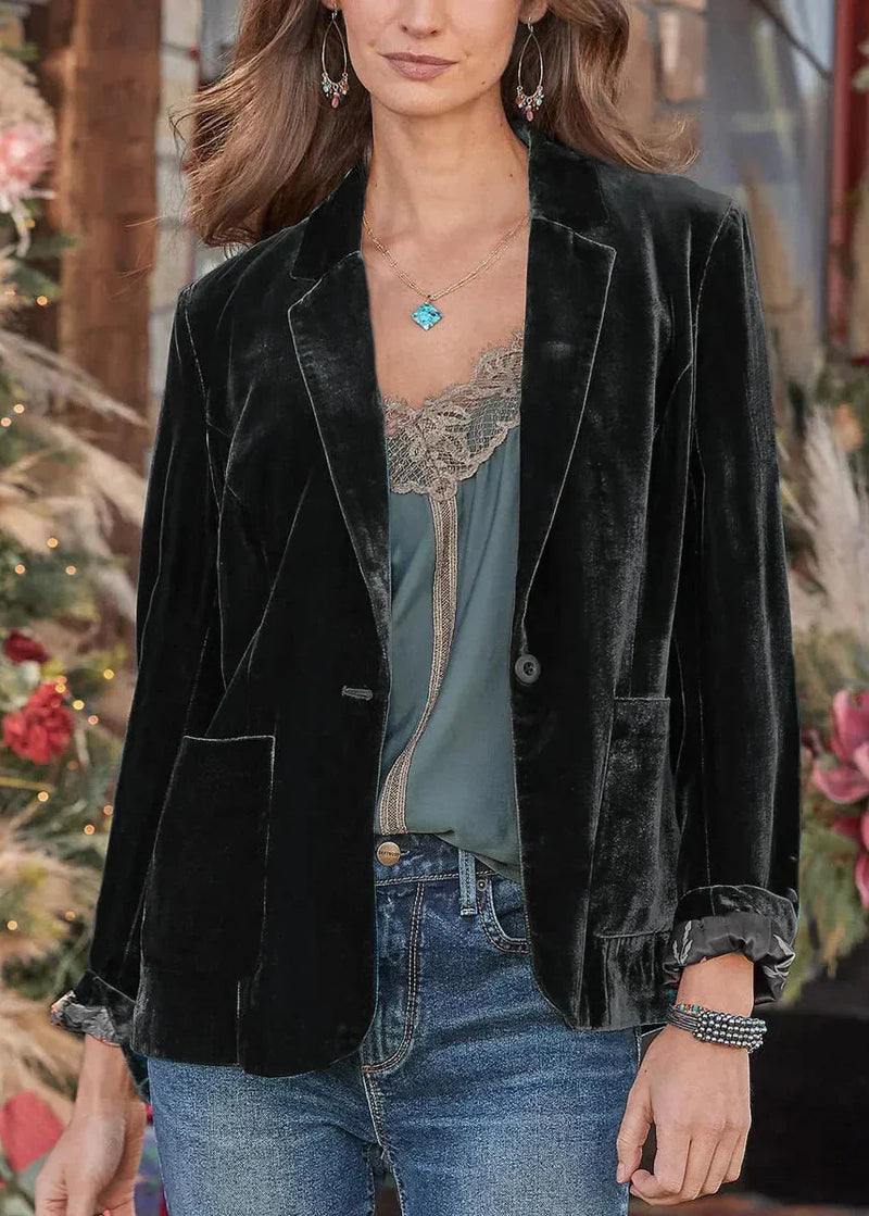 Peyton™ - Stylové sametové sako
