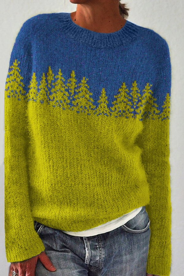 Silvana™ - Pohodlný retro svetr