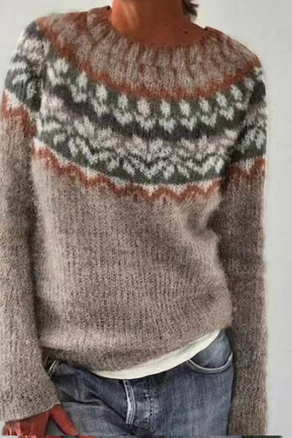 Chloe™ - Pohodlný retro svetr