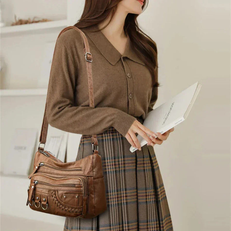 Olivia™ Vintage kouzlo | Měkká taška na zip