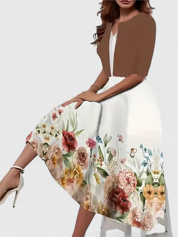 Chantal | Elegantní midi šaty