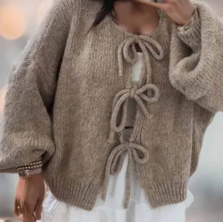 Adelie | Pletený svetr cardigan