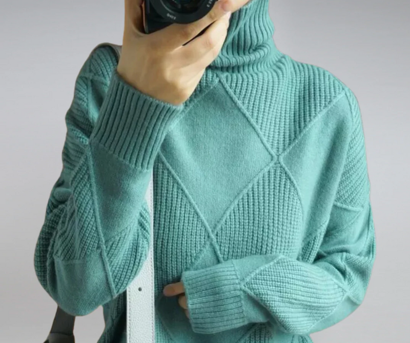 Bella - Pohodlný rolákový svetr