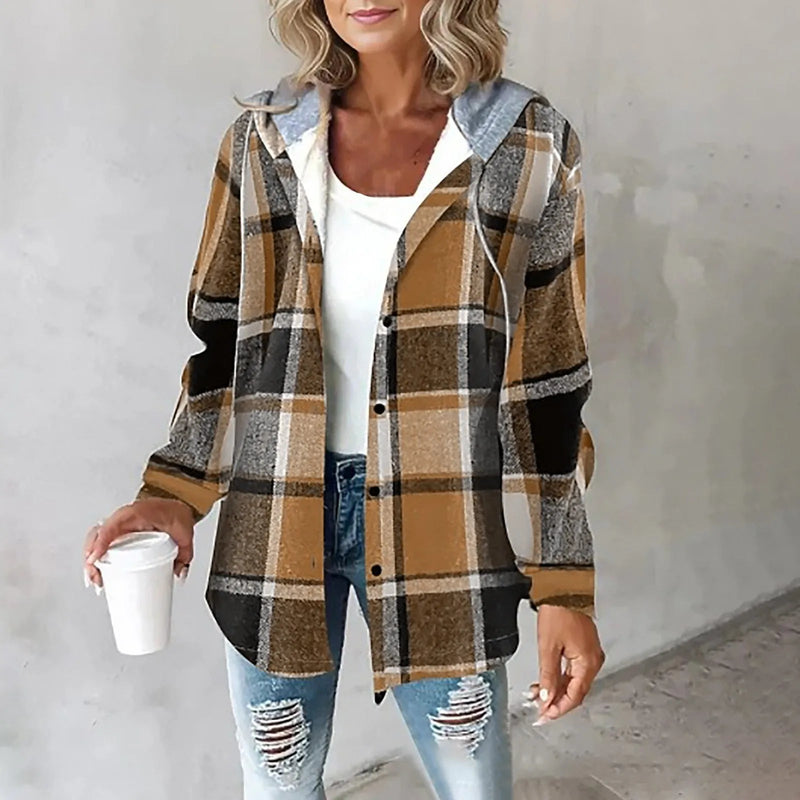 Martina™ | Dámská bunda s knoflíkovou légou z síťoviny