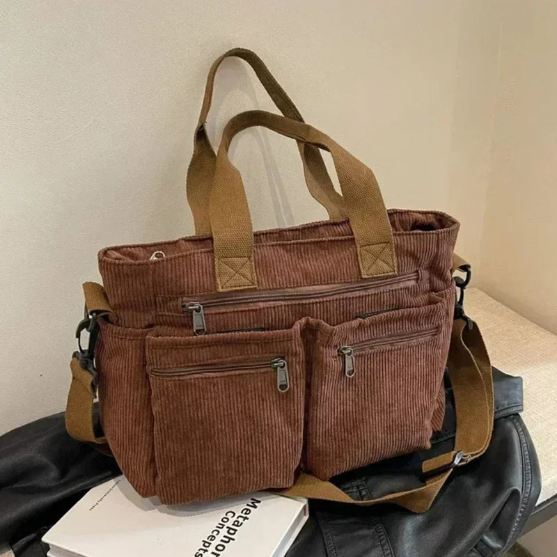 Lina™ - Taška na stažení se ručně vyráběnými detaily