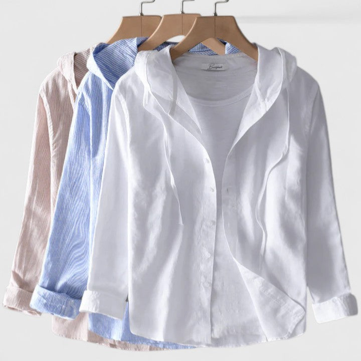 Demi | Elegantní blůza s kapucí