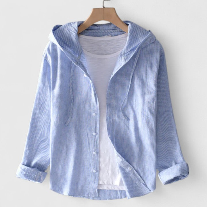 Demi | Elegantní blůza s kapucí