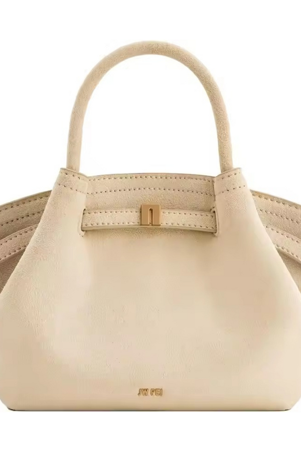 Riley™ - Malá kožená semišová podpažní taška