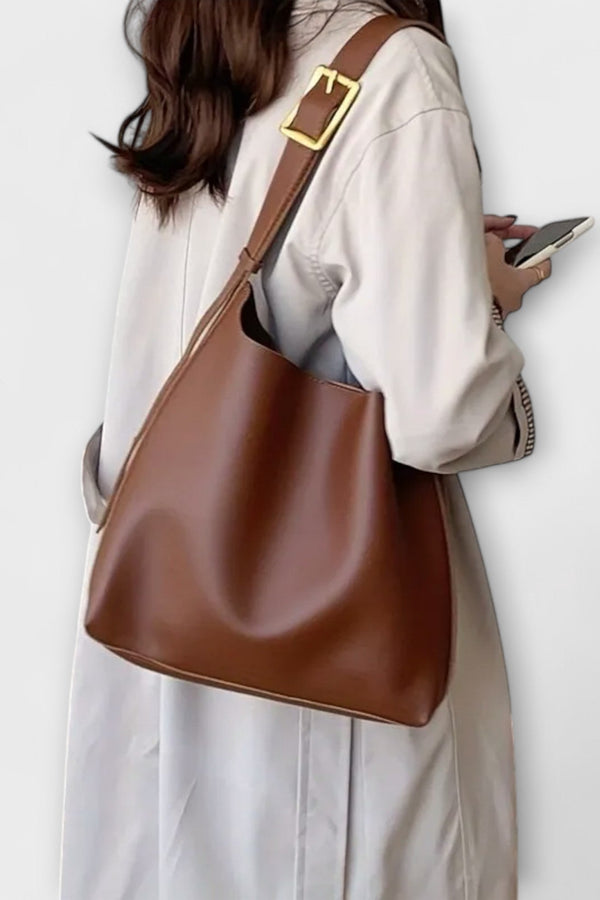 Olivia – Elegantní kožená kabelka přes rameno