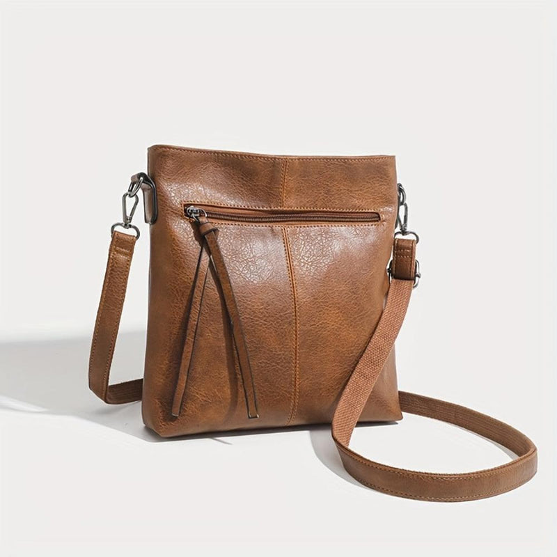 Addison™ Jednoduchá elegance | Retro čtvercová kabelka přes rameno