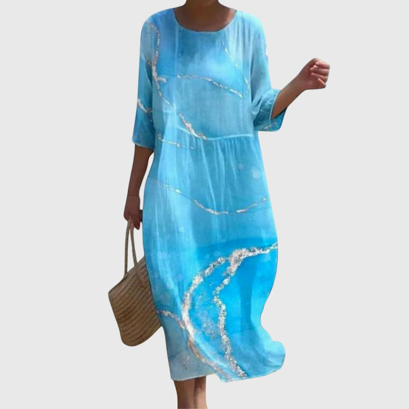Hayley™ | Stylové květinové maxi šaty