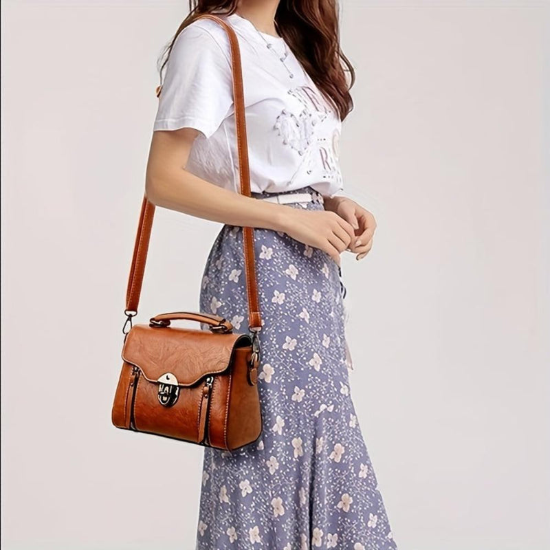 Zoe™ Nadčasová elegance | Vintage kabelka s klopou