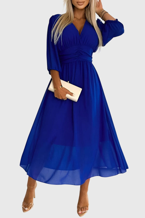 Chloe™ | Lehké hedvábné šifónové šaty