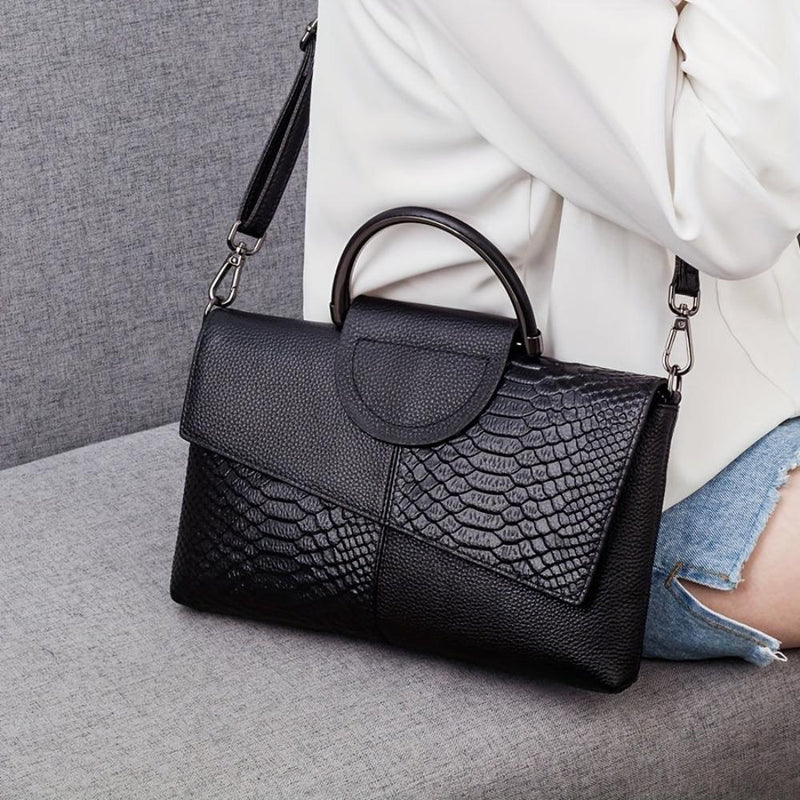 Grace™ Classic | Luxusní kabelka s krokodýlím vzorem