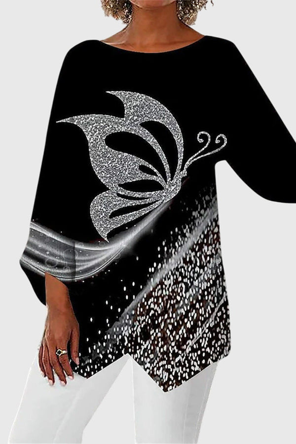 Alayah™ | Elegantní top s kulatým výstřihem