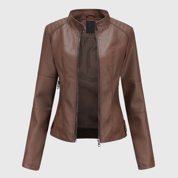 Giorgina™ - Stylová kožená bunda pro ženy