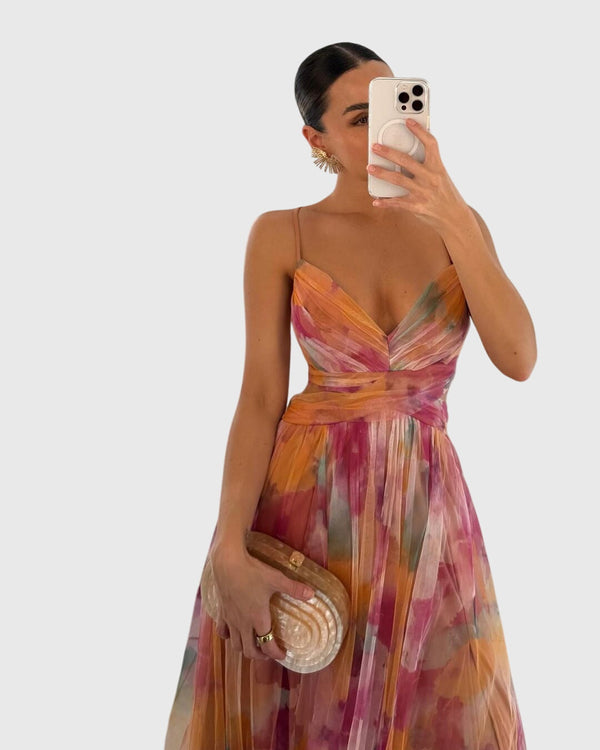 Giselle™ | Květinové maxi šaty