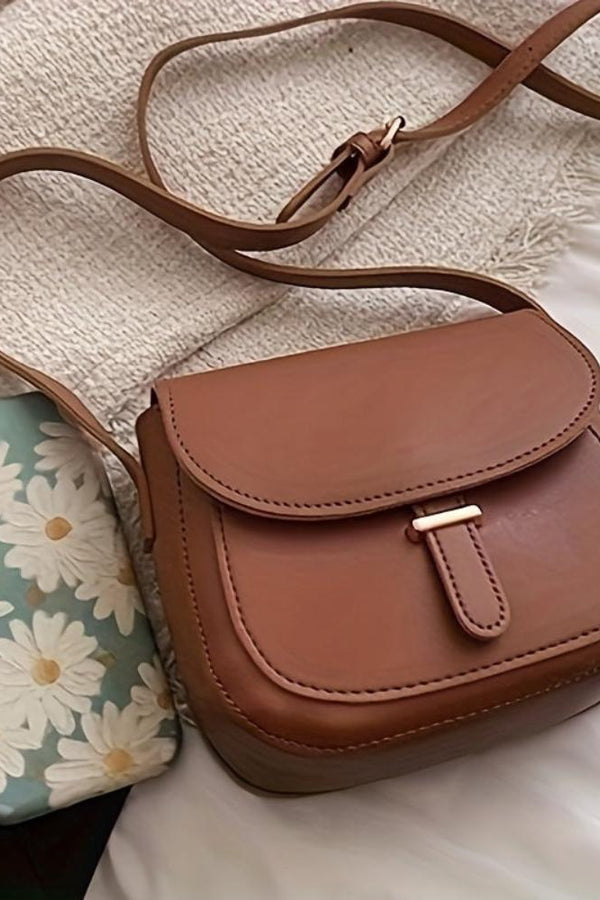 Aria™ Retro Grace | Elegantní sedlová crossbody taška