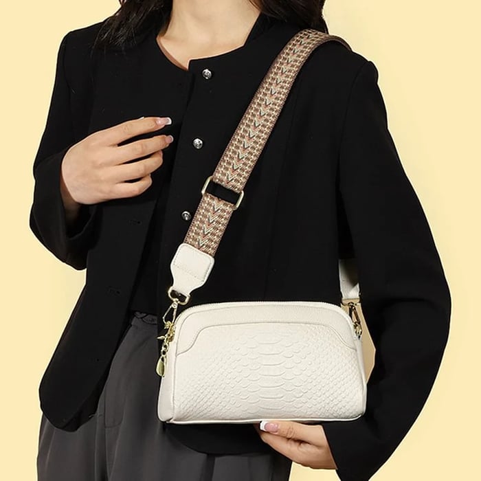 Olivia™ Elegantní Půvab | Mini kabelka přes rameno s krokodýlím vzorem