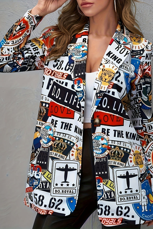 Avery™ - Moderní graffiti sako