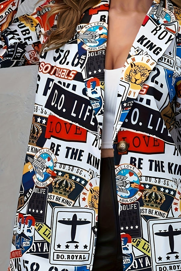 Avery™ - Moderní graffiti sako