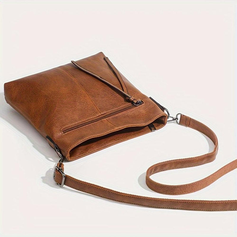 Addison™ Jednoduchá elegance | Retro čtvercová kabelka přes rameno