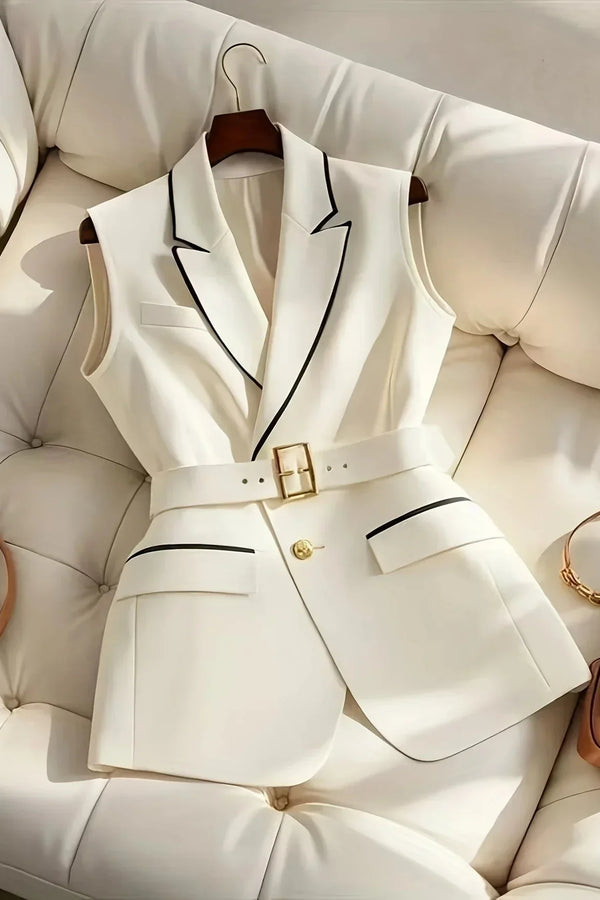 Sophia™ - Elegantní vesta s páskem